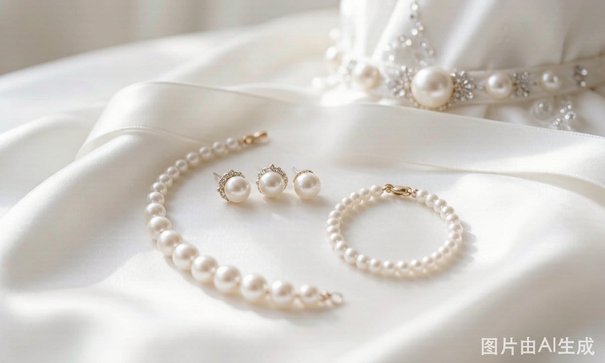 pearl wedding jewelry