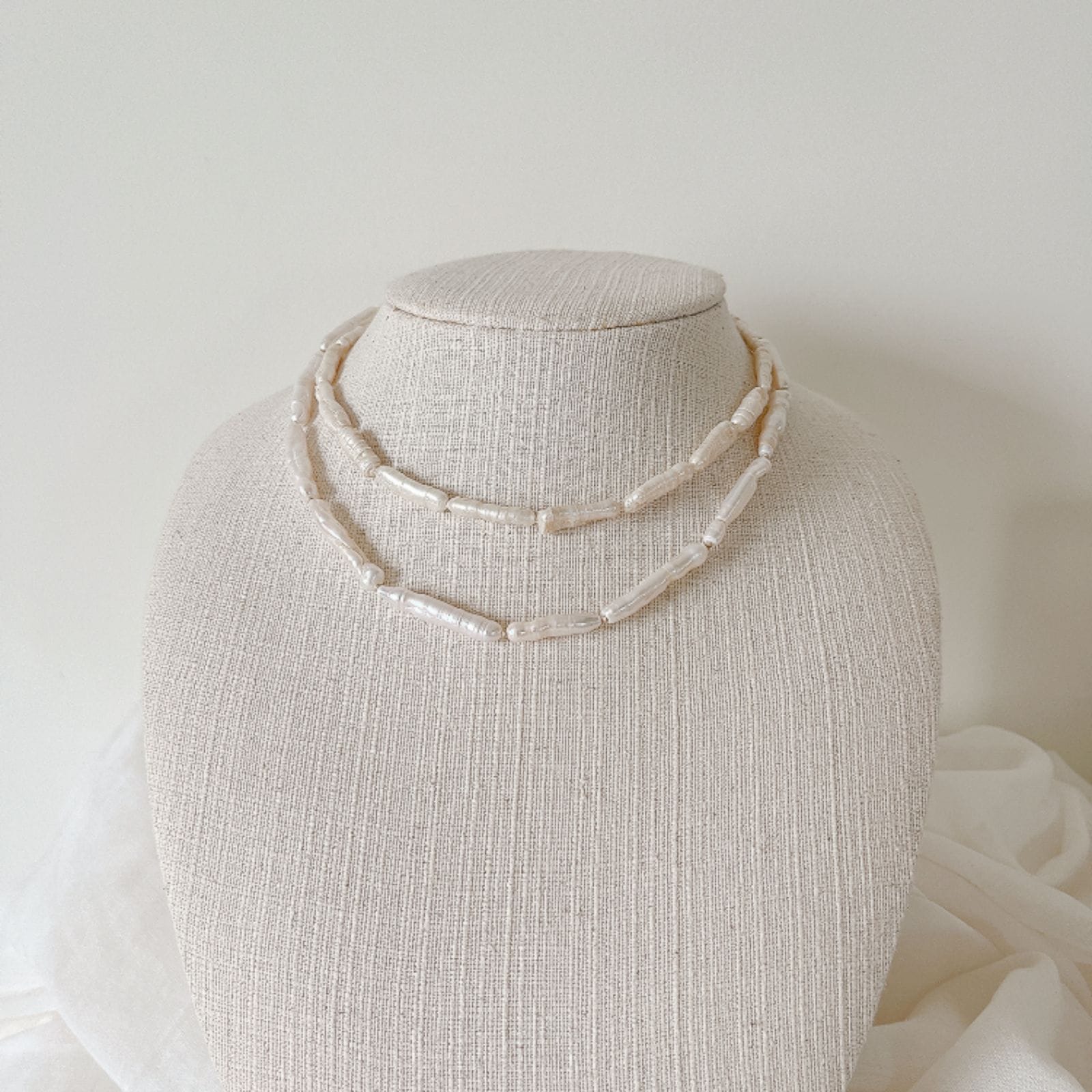 Wedding pearl necklace freshwater bridal styles for bride and guest