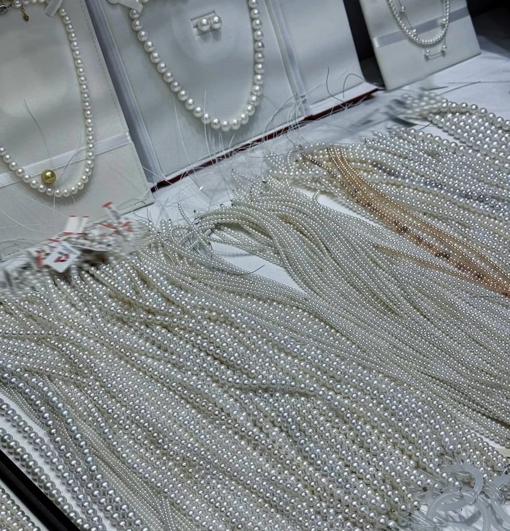 Freshwater pearl necklace for wedding
